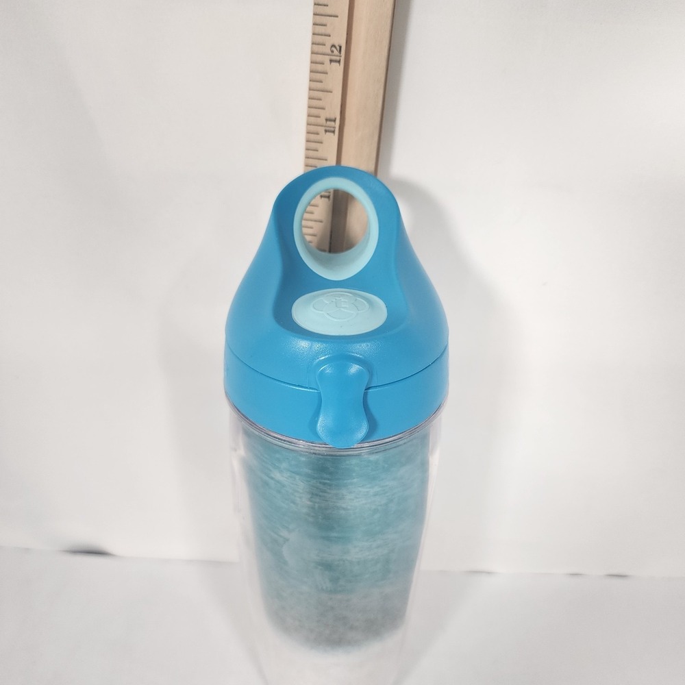Tervis Destin FL 24 Oz Insulated Water Bottle Flip Top Blue Beach Tumbler - Picture 5 of 5